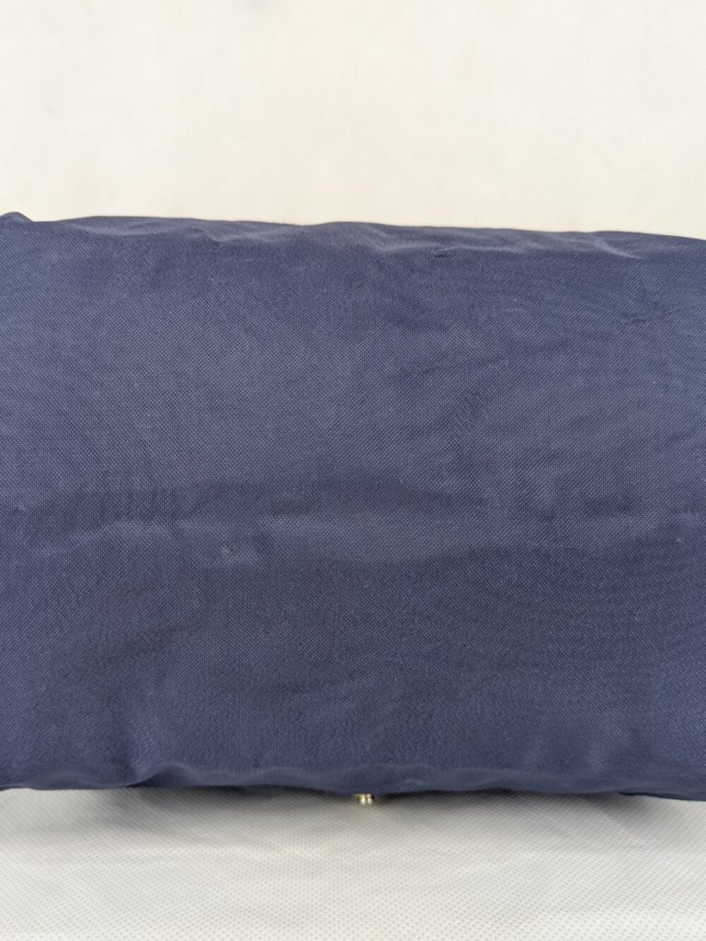 Longchamp Le Pliage Nylon Leather Shoulder Bag Blue | Used | Fast Shipping - Picture 8 of 13
